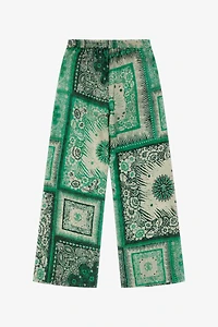 Bandana Print Pants