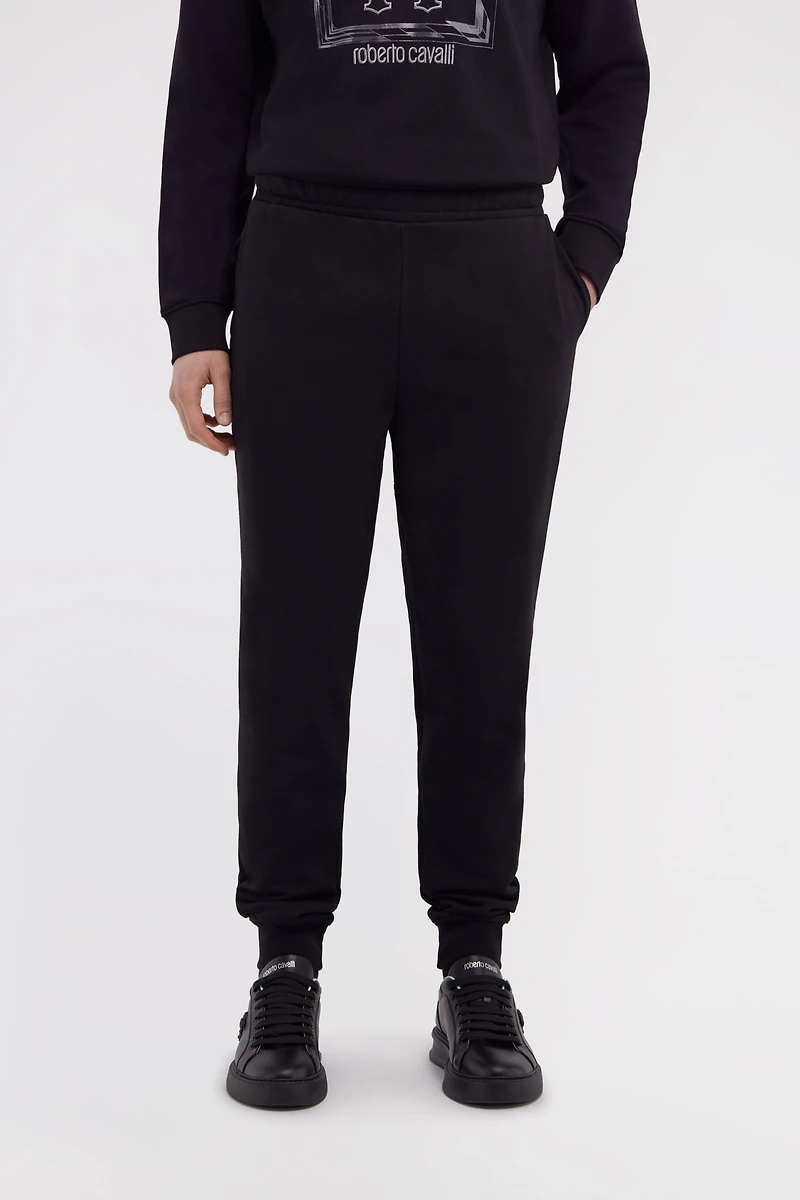 Black Logo Joggers