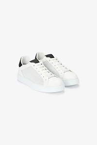 Sneakers with perforated details