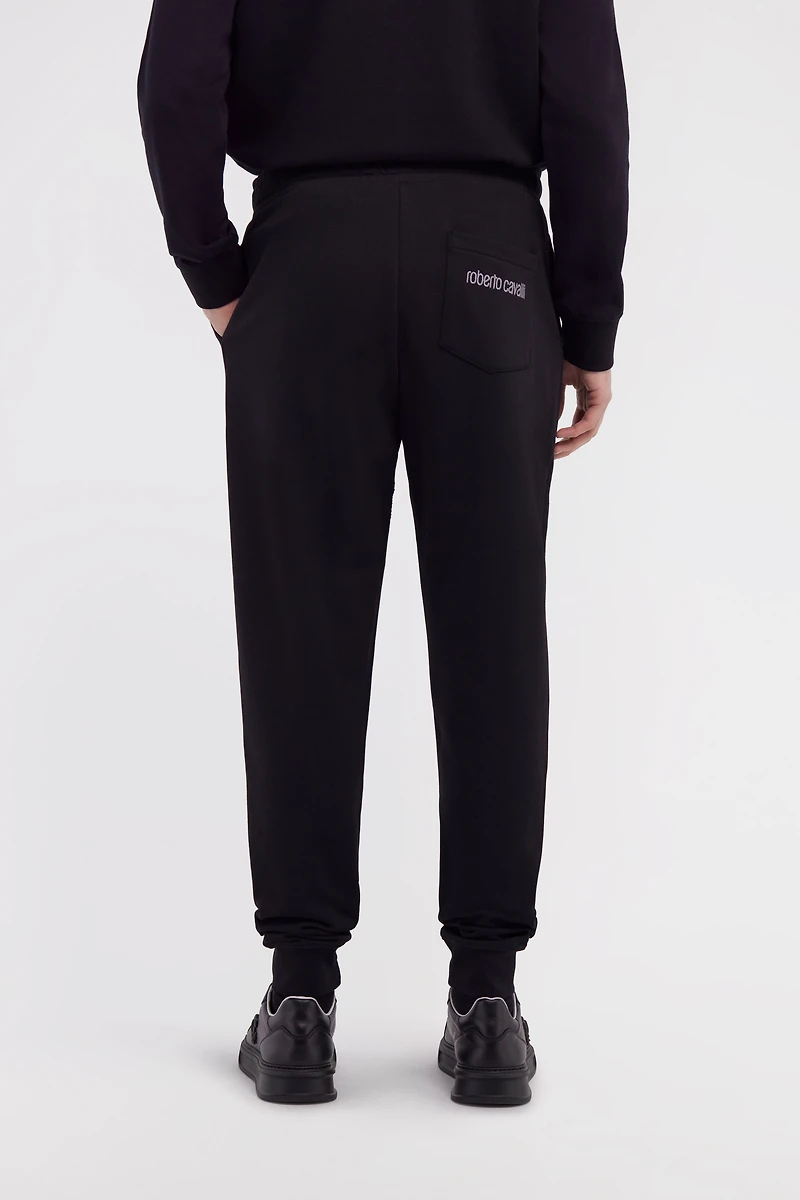 Black Logo Joggers
