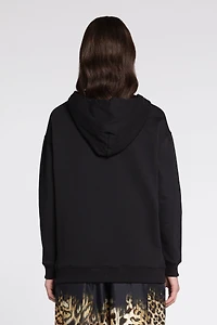 Logo-Print Cotton Hoodie