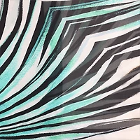 Ray Of Sea Print Maxi Dress Silk