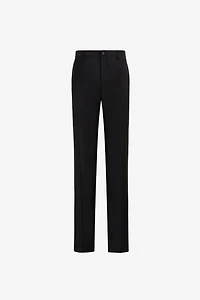 Skinny tailored wool trousers