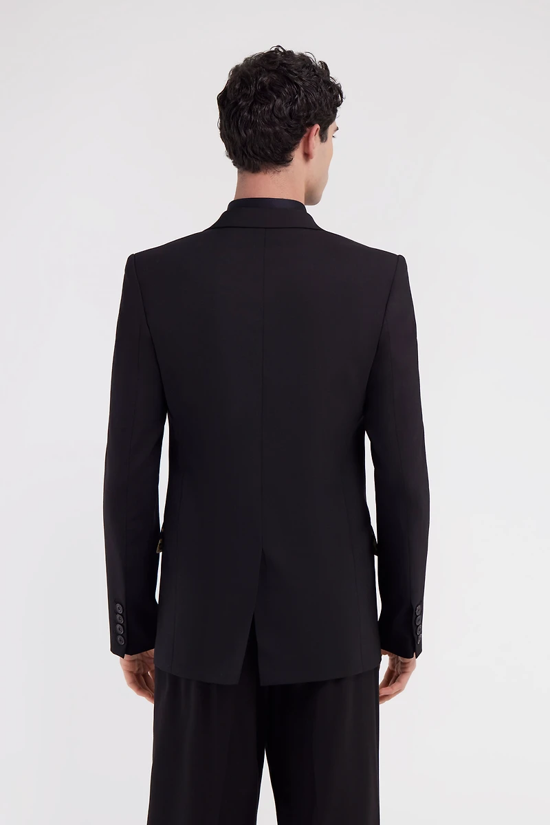 Two button blazer with Fang