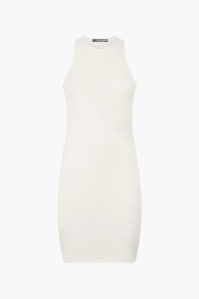 Dress With Openwork Zebra Pattern