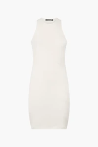 Dress With Openwork Zebra Pattern