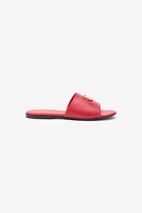 Red Sandal With Monogram RC