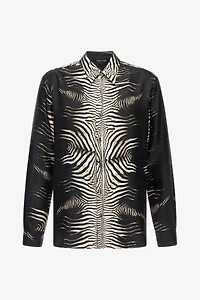 Shirt with Zebra print