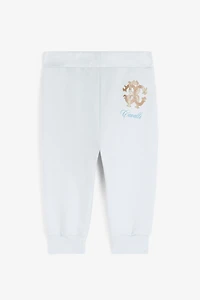 RC Monogram-Print Cotton Track Pants