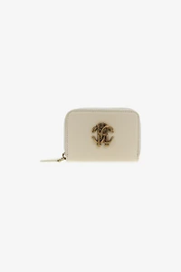 Small wallet with Monogram RC and zip