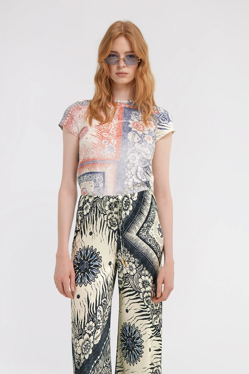 Bandana Print T-Shirt