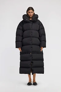 Long Down Puffer Coat