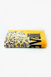 Leo Camouflage Print Beach Towel