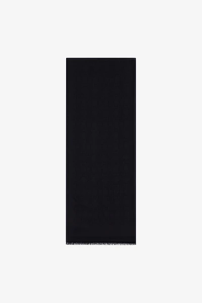 Roberto Cavalli Stole with RC MONOGRAM print