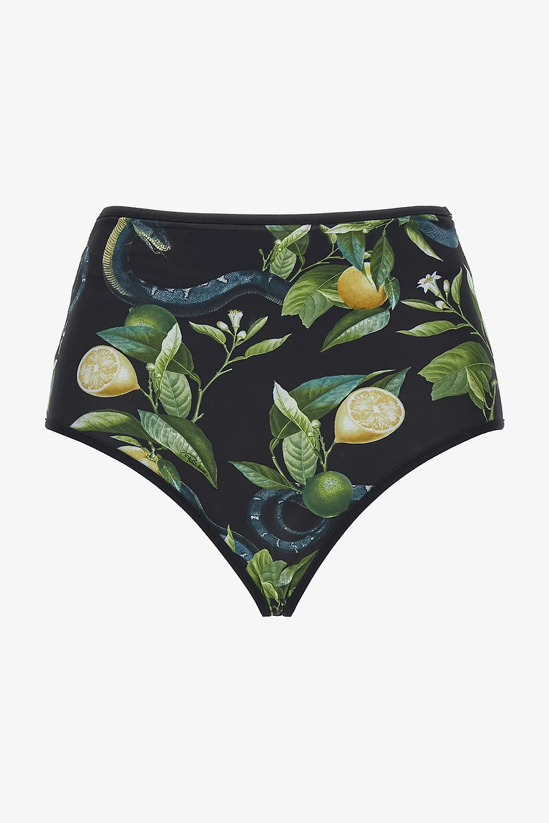 Lemon print culotte