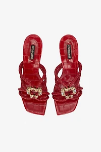 Sandals With Jewel Details