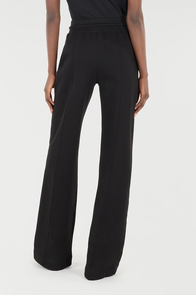 Sports Pants With Central Topstitching