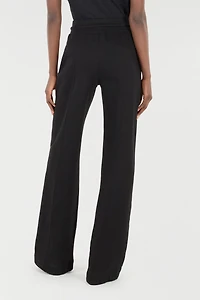 Sports Pants With Central Topstitching