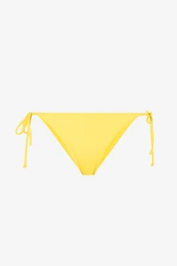 Tie-fastening bikini bottoms