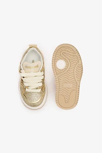Glittery Sneakers With RC Monogram