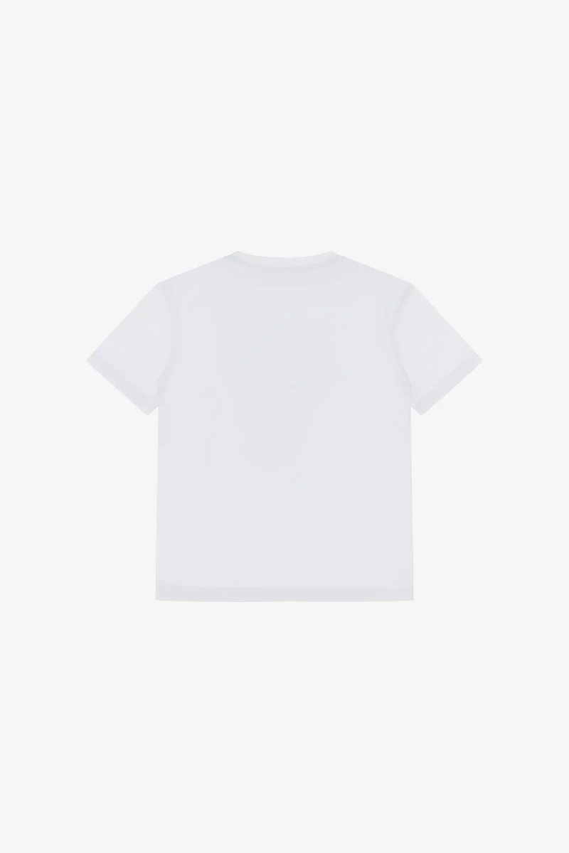 T-Shirt With Logo And Decoration