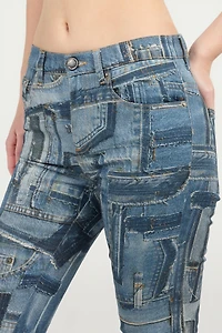 Skinny Patchwork Capsule Collection Jeans