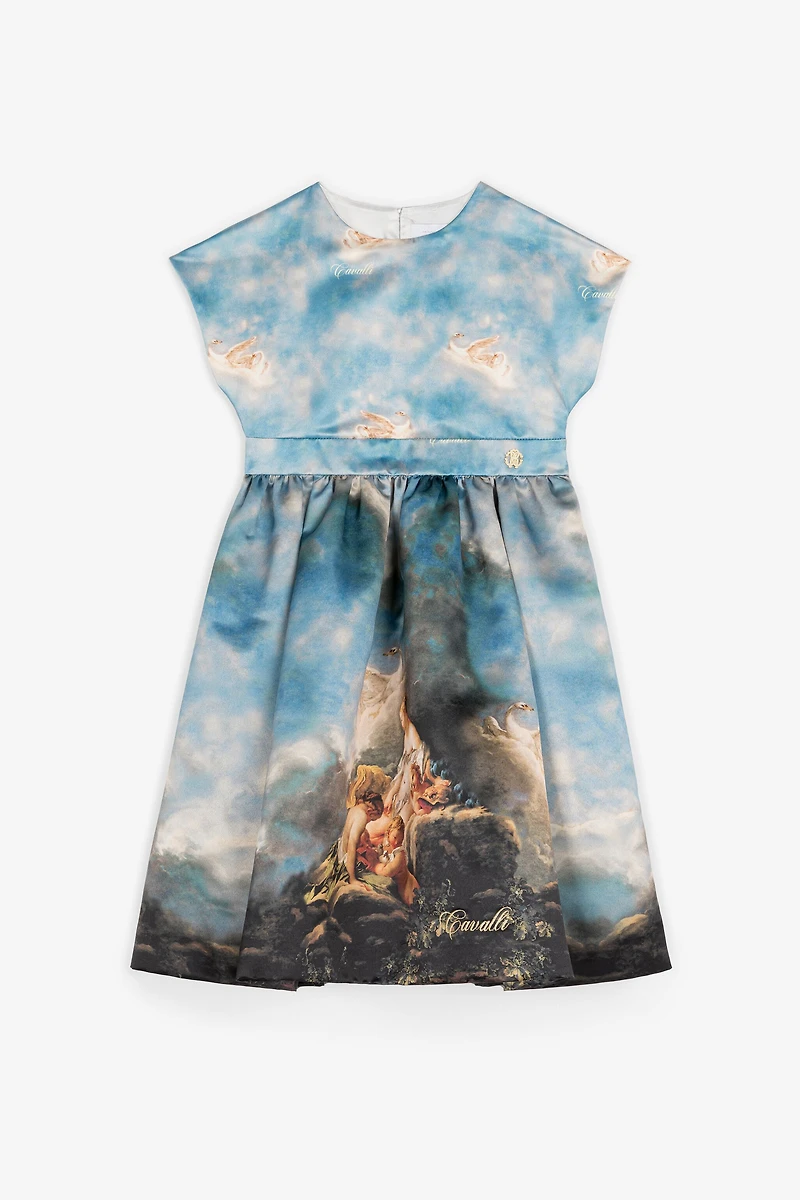 Wild Leda-Print Dress