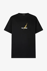 T-Shirt With Print And Logo