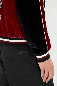 Bomber Jacket With Dragons