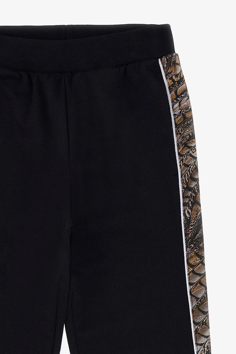 Jogger with Animal Stripes