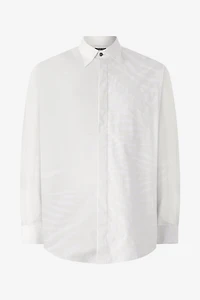 Silk Shirt With Tiger Skin Print