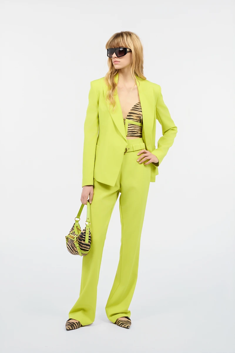 Pants With Front Belt