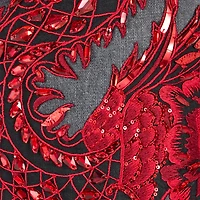 Jeans With Embroidery And Sequins