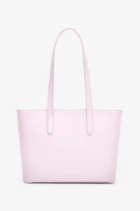 Medium leather shopper with RC charm
