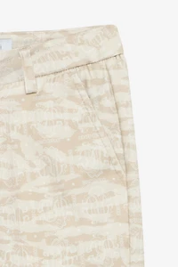 Tiger Skin-Print Pants