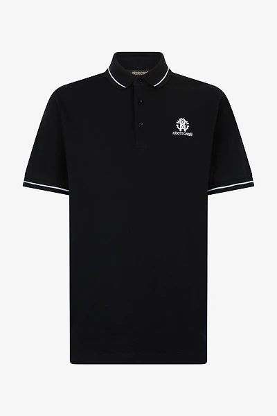 Polo With RC Monogram And Logo