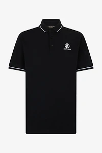 Polo With RC Monogram And Logo