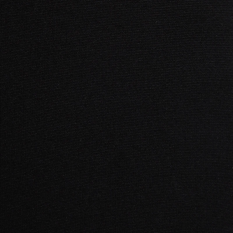 Black Mini Dress With Front Zip