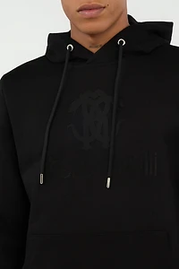 Black Monogram RC Hoodie