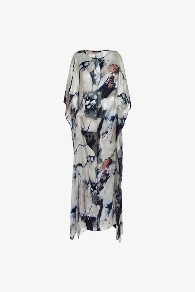 Marble Print Kaftan