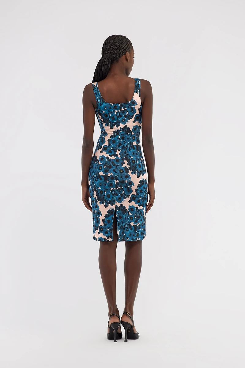 Dress with RC print