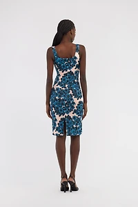Dress with RC print