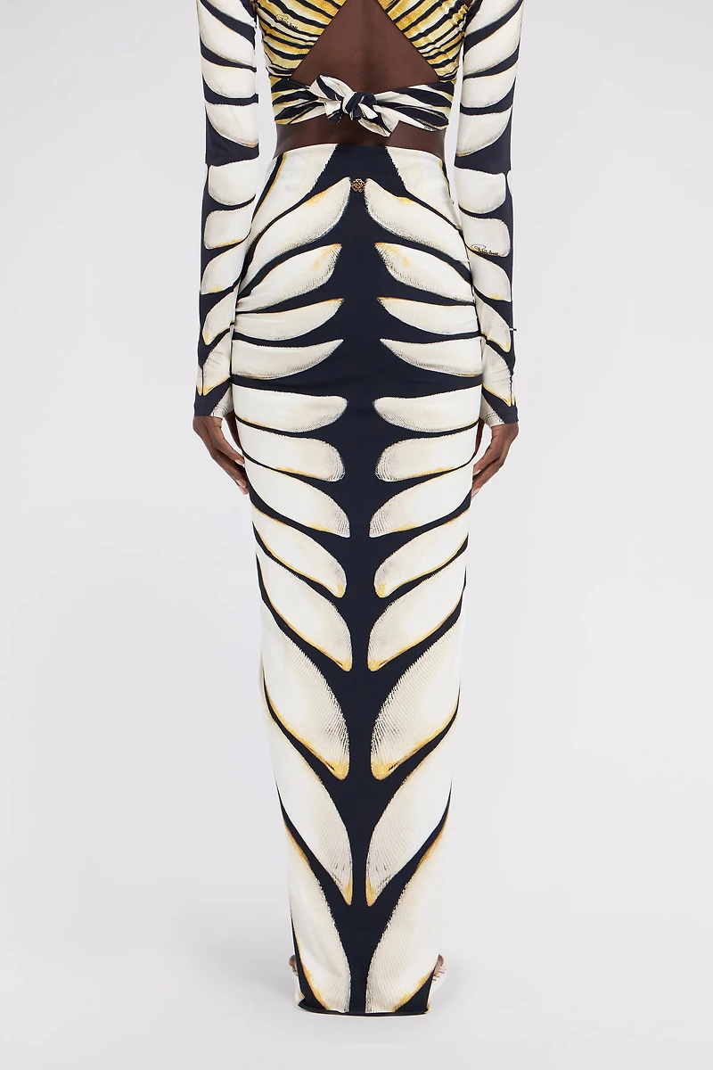 Ray of Gold Print Sarong