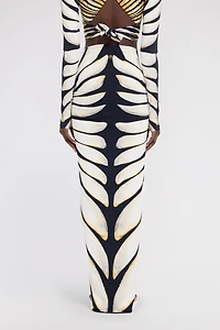 Ray of Gold Print Sarong