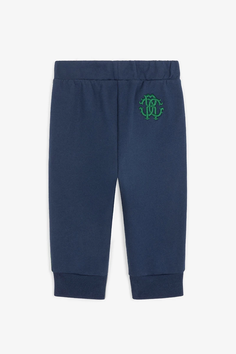 RC Monogram-Embroidered Sweatpants