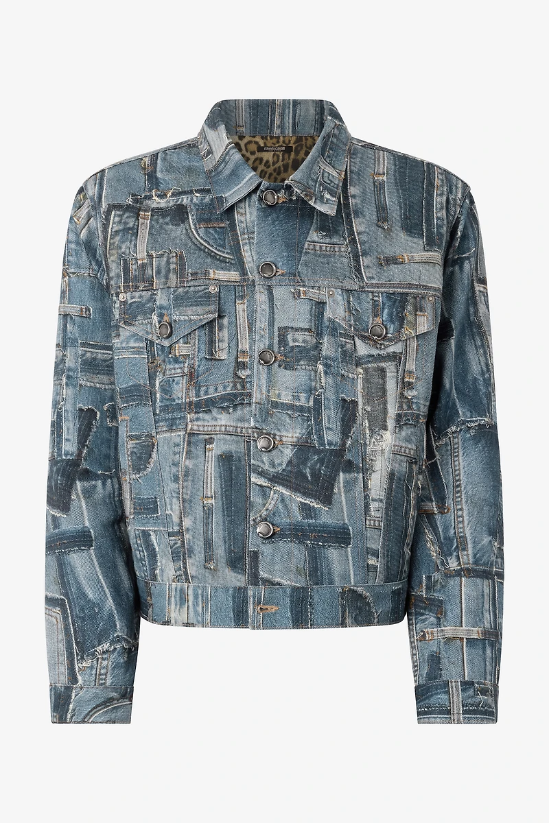 Capsule Collection Patchwork Denim Jacket