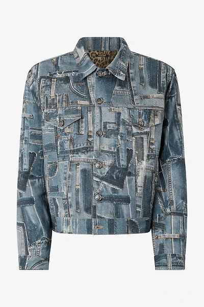 Capsule Collection Patchwork Denim Jacket