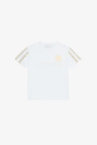 T-Shirt With Lettering And Patch