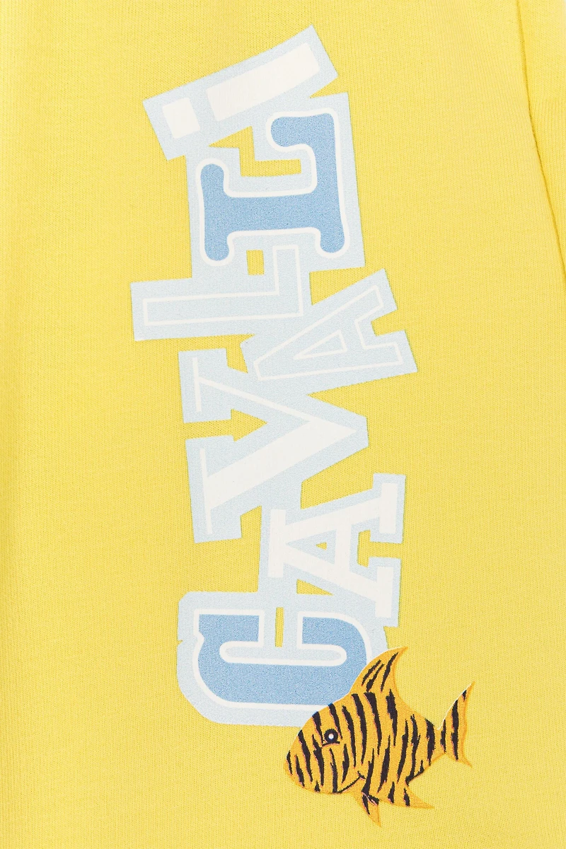 Cotton track shorts