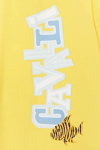 Cotton track shorts